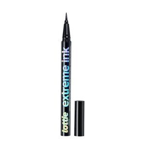 Lottie London Extreme Ink, Waterproof Brush Tip Liquid Eyeliner, 100% Vegan, Bla